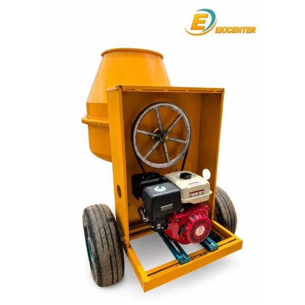 Mezcladora de bulto y medio con motor gasolina de 13 hp