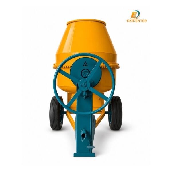 Mezcladora de bulto y medio con motor gasolina de 9 hp