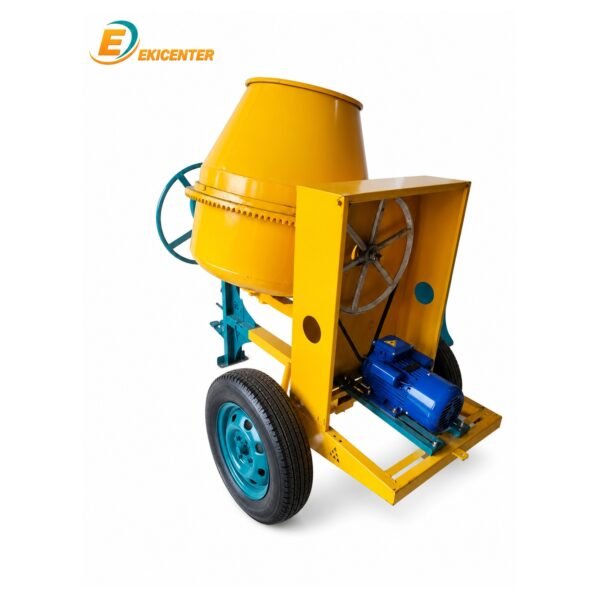 Mezcladora de 1 bulto con motor electrico de 2hp