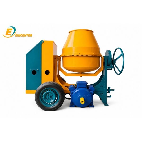 Mezcladora de 1 bulto con motor electrico de 2hp