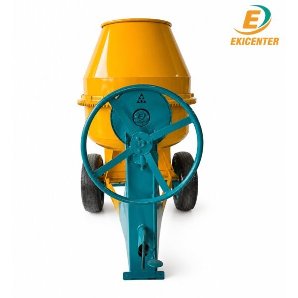 Mezcladora de 1 bulto y medio con motor diesel de 10 hp