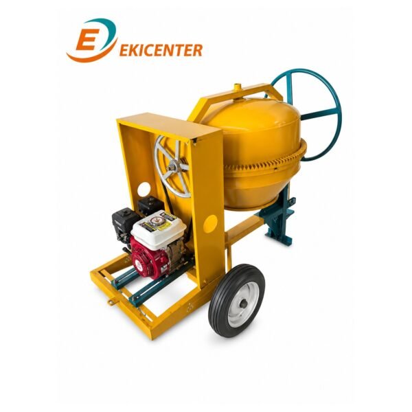 Mezcladora de medio bulto Con Motor gaolina de 7hp